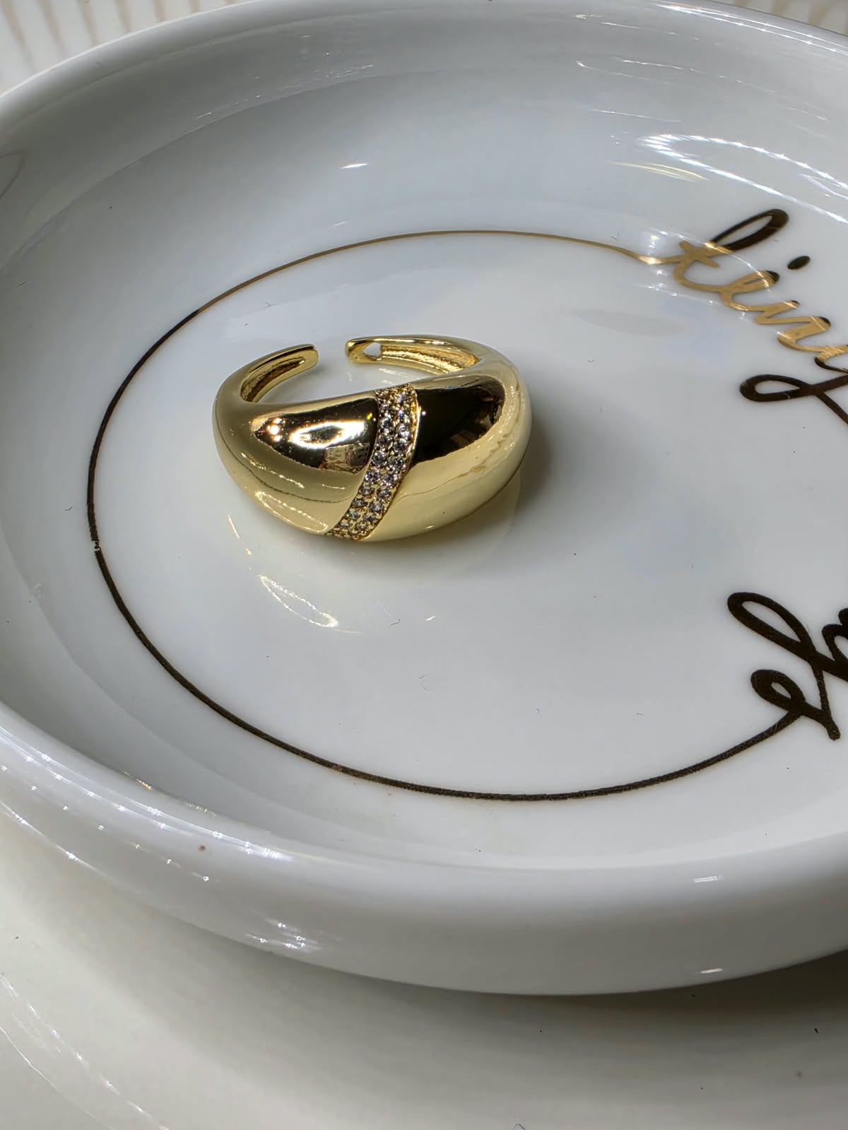 ANILLO LISO ZIRCONIA