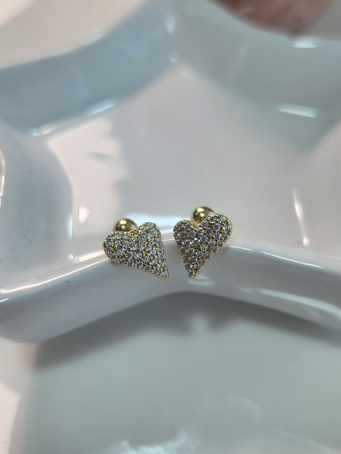 Broquel corazon zirconia.