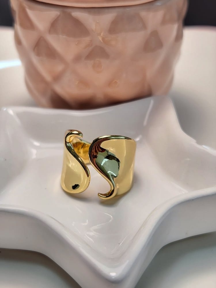Anillo ajustable grueso liso