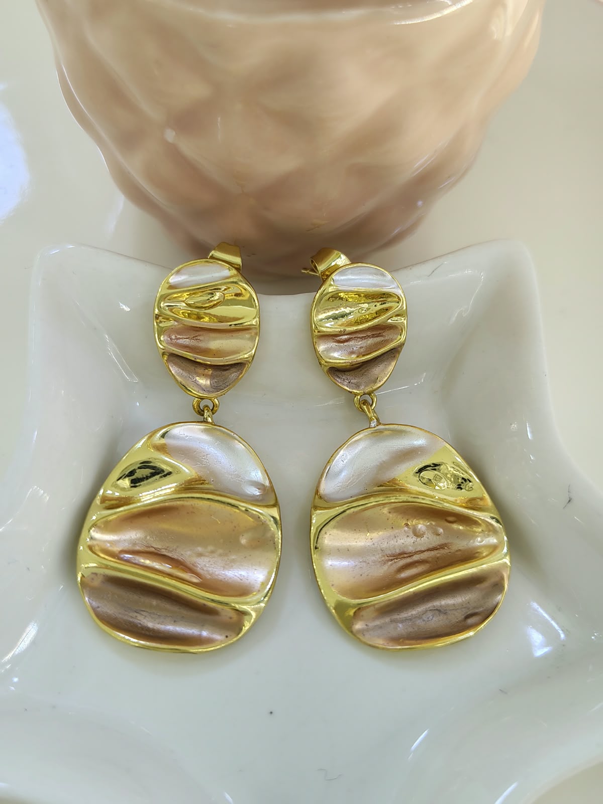 ARETE COLGANTE PINTADO