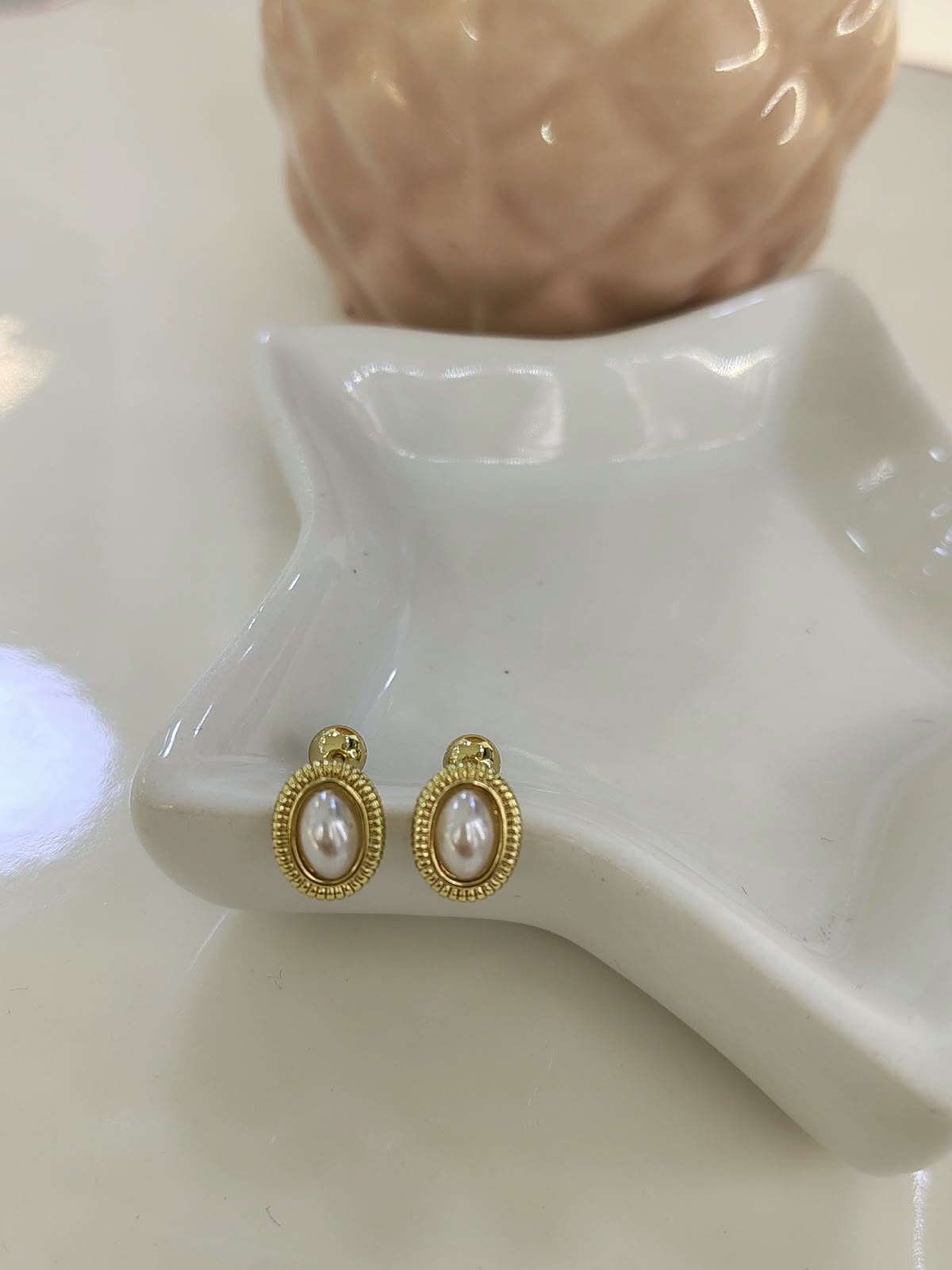 BROQUEL OVAL PERLA