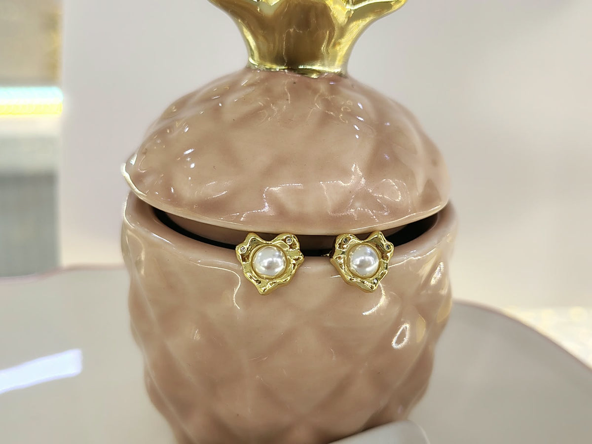 BROQUEL CORAZON PERLA