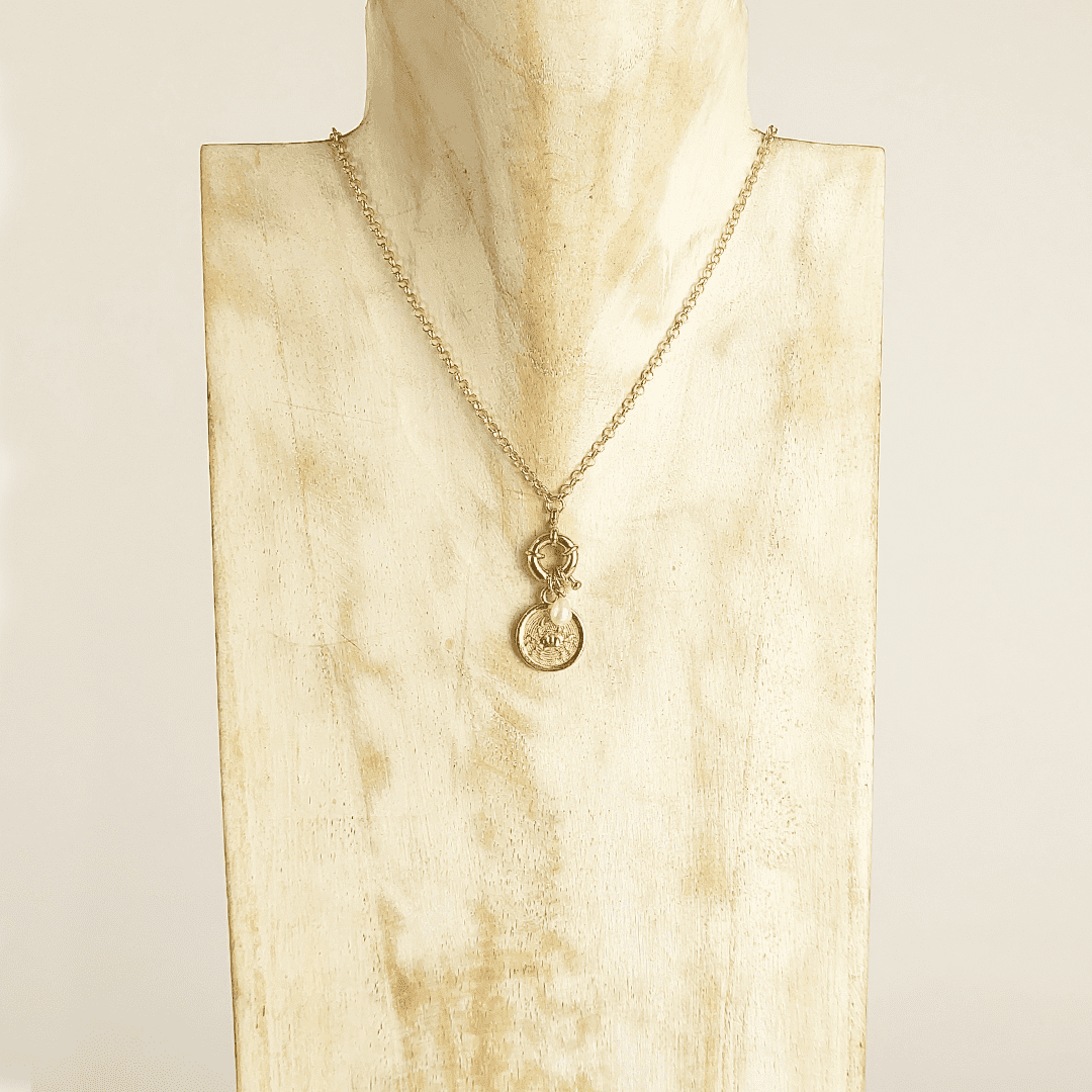Collar de eslabones línea sodiaco cáncer