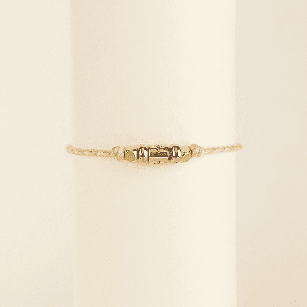 Pulsera rodillo con ornamentos