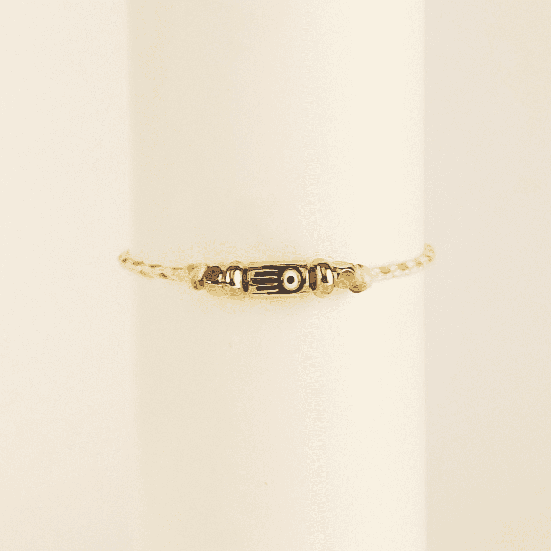 Pulsera circulo y ojo turco