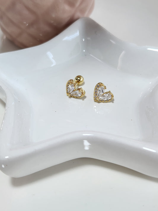 Broquel corazon zirconia.