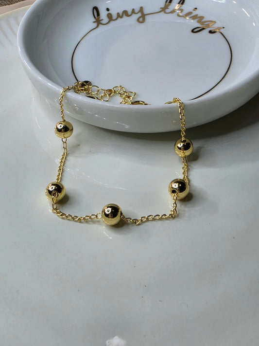 PULSERA BOLA LISA