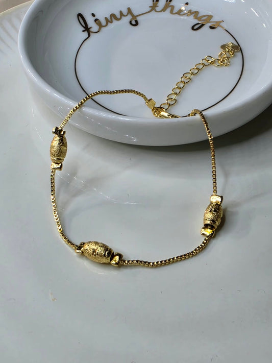 PULSERA BARRIL DIAMANTADO