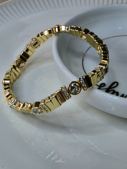 PULSO ELASTICA ZIRCONIA CIRCULO BARRA
