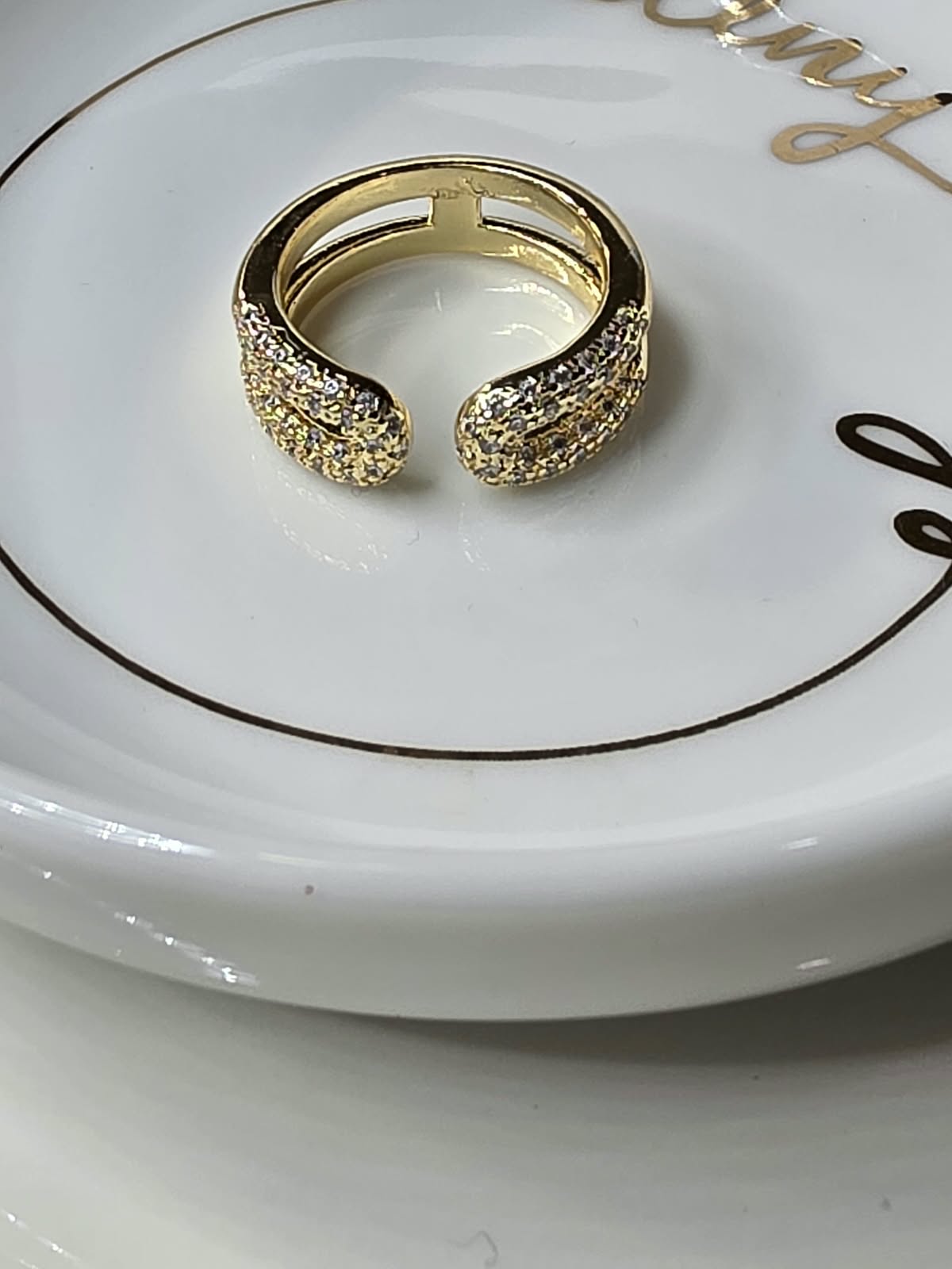 ANILLO DOBLE ZIRCONIA