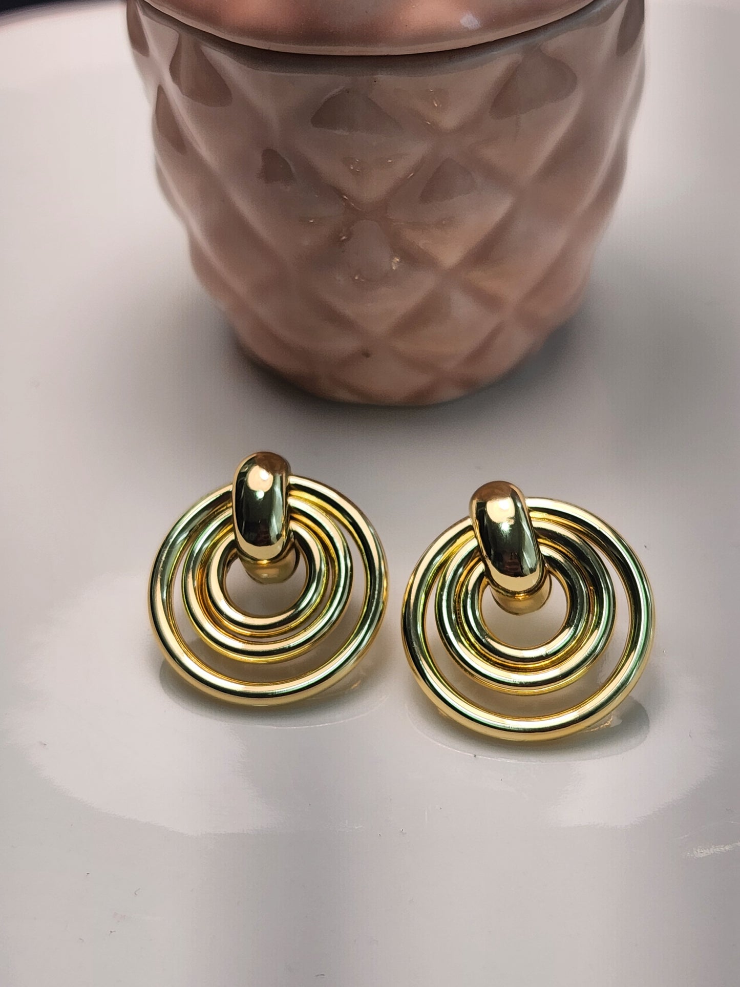 Arete circulos lisos en espiral