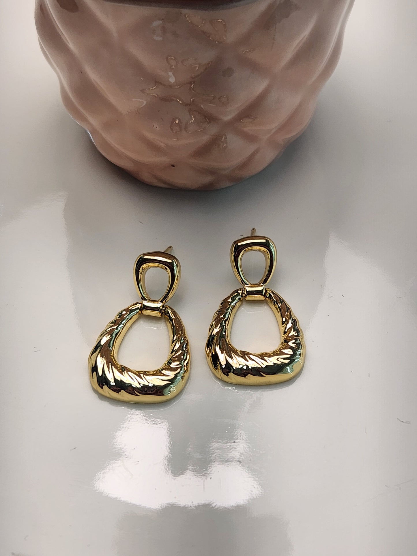 Arete doble colgante.