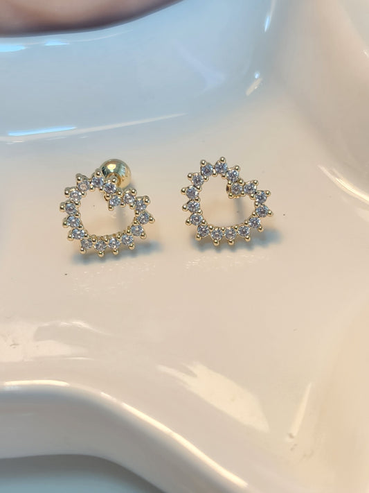 Broquel corazon zirconia.