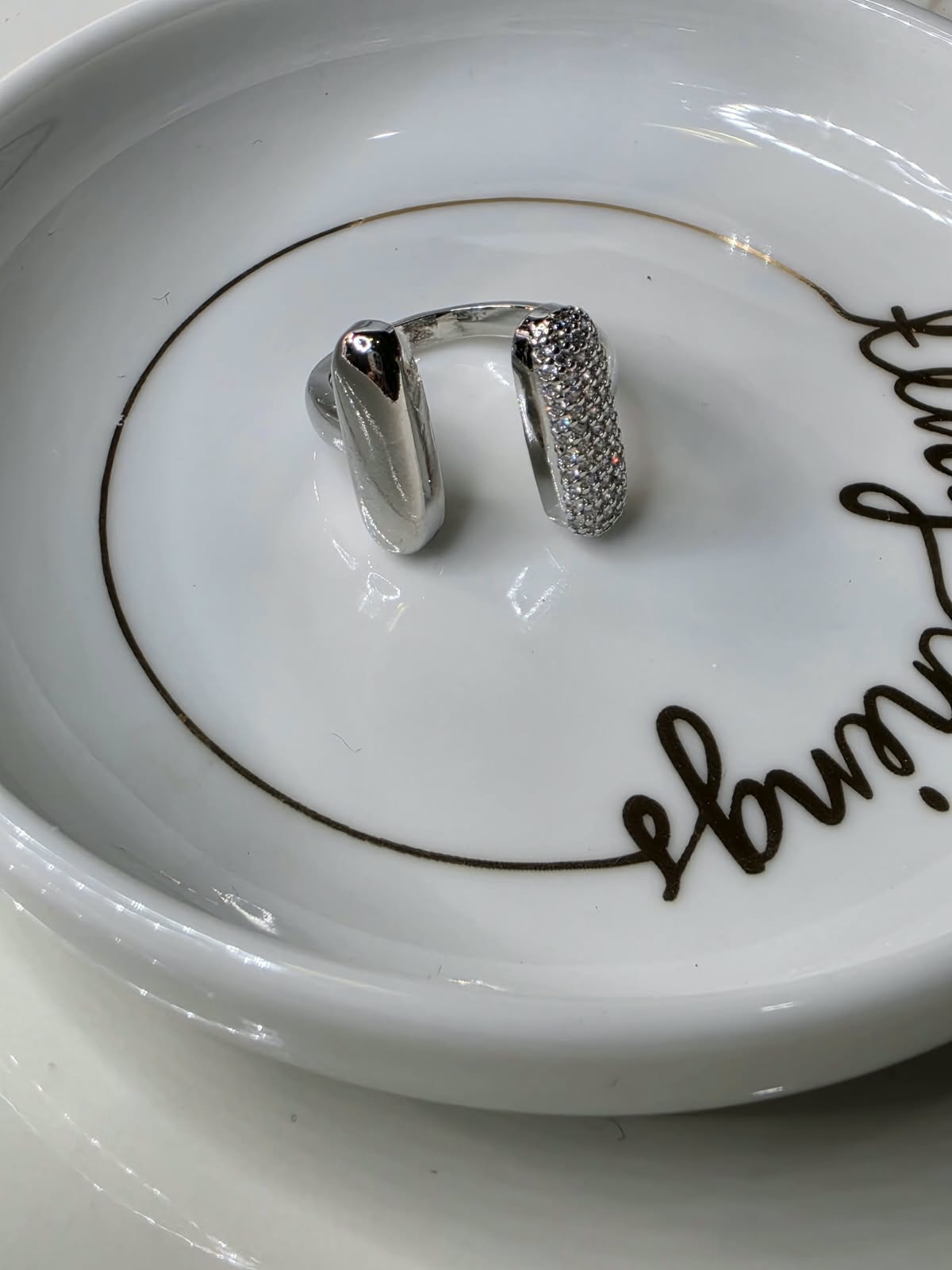 ANILLO RODIO BARRAS ZIRCONIA