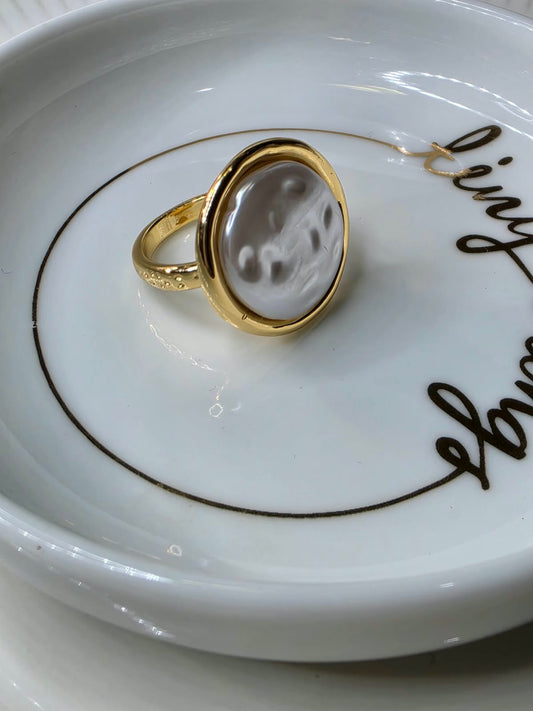 ANILLO CIRCULO MADRE PERLA