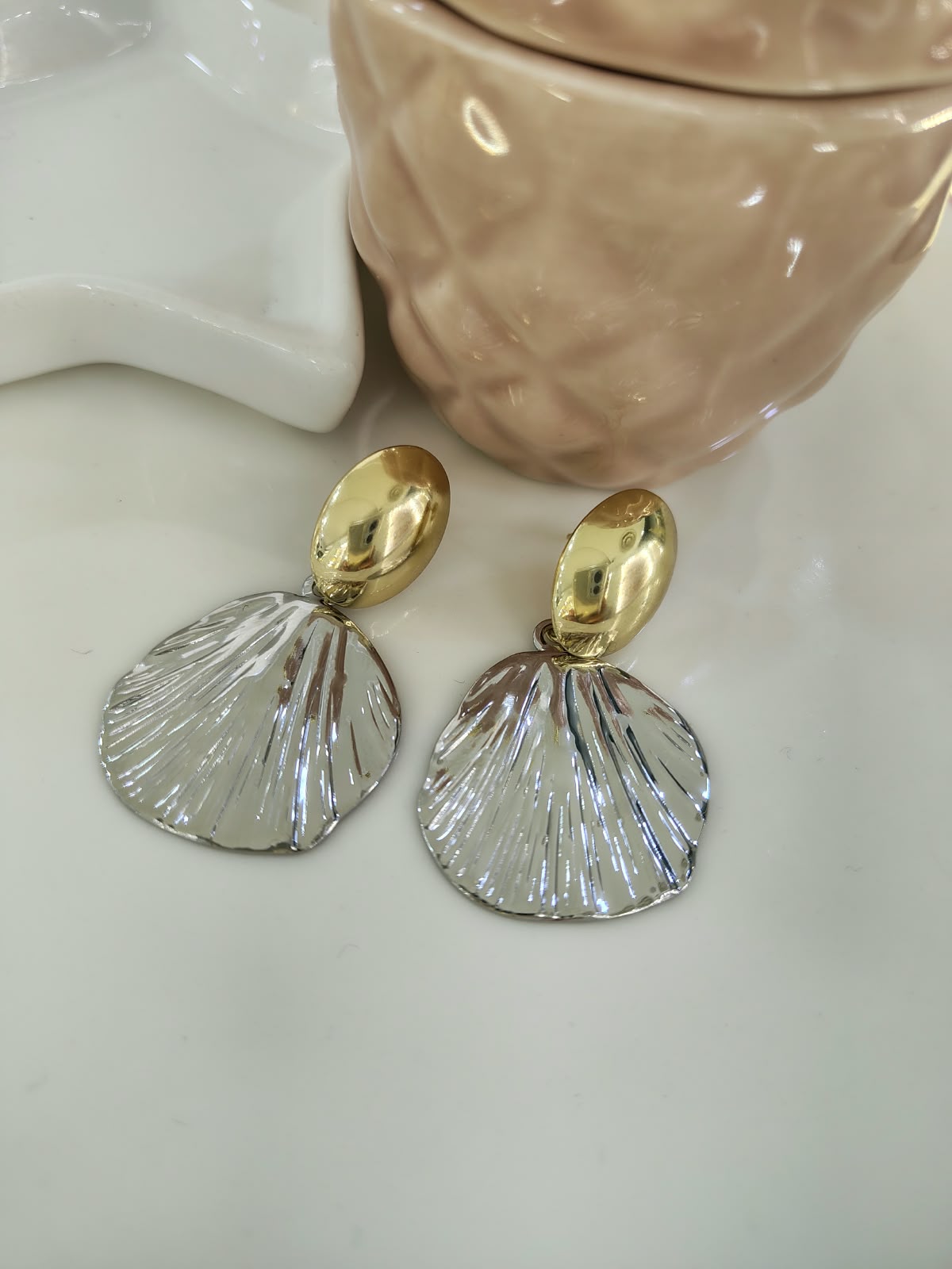 ARETE CONCHA BICOLOR