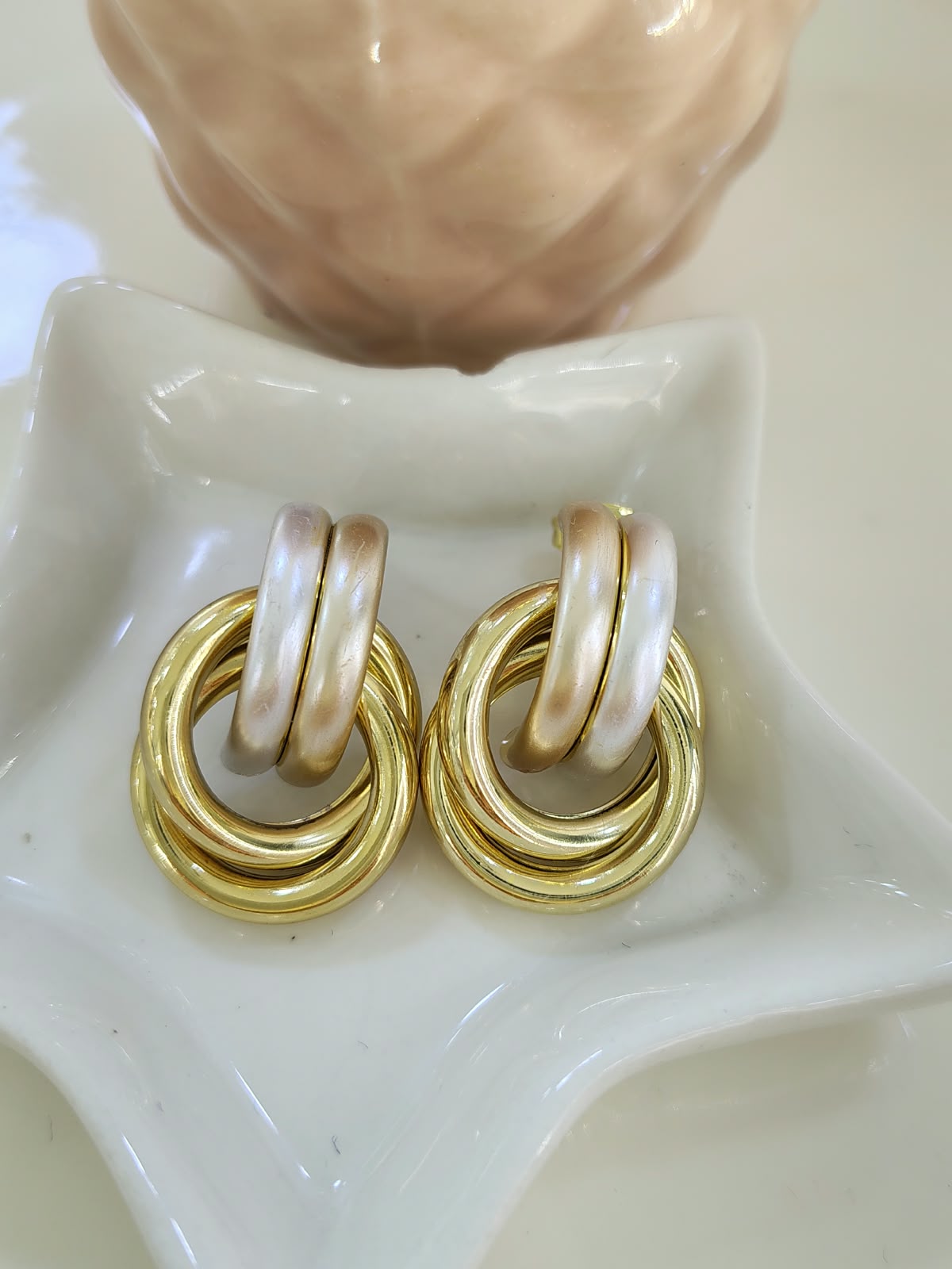 ARETE CIRCULO BICOLOR