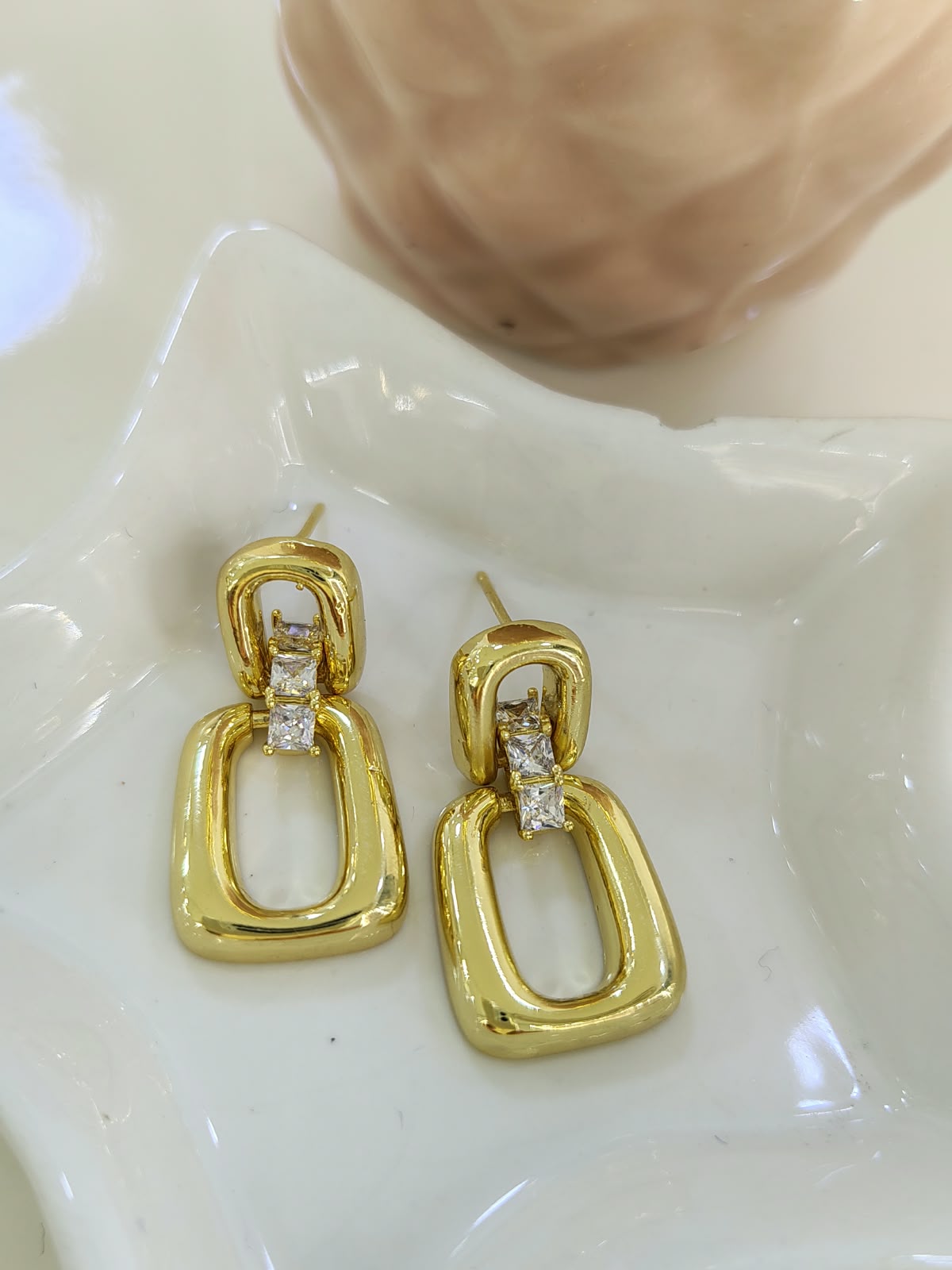 ARETE CUADRADO ZIRCONIA